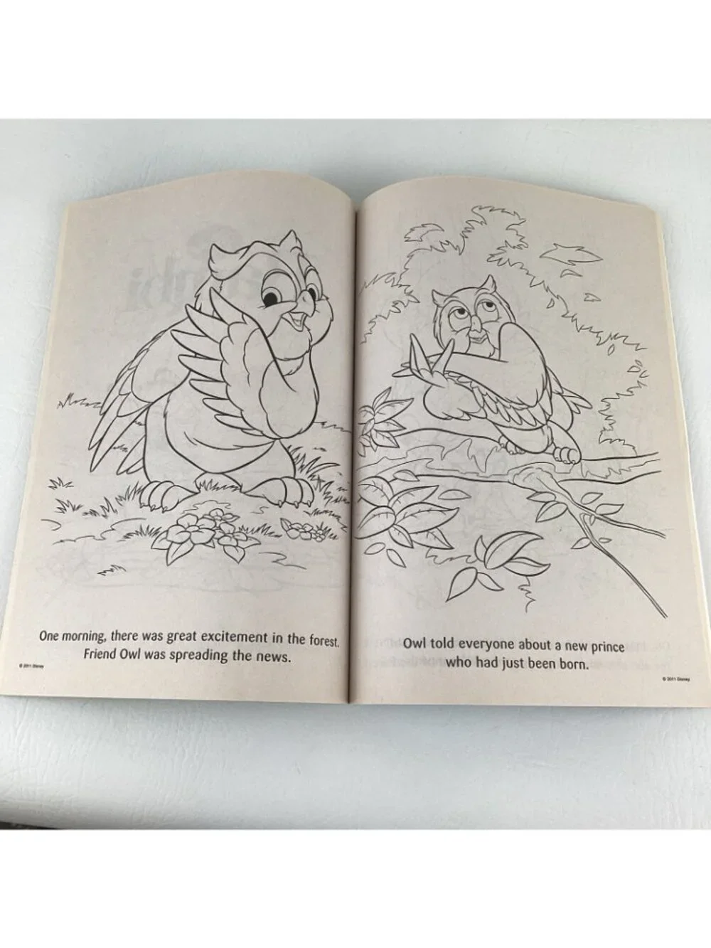 Disney Coloring Activity Books Lot Animal Friend Princess Bambi Dumbo Snow White